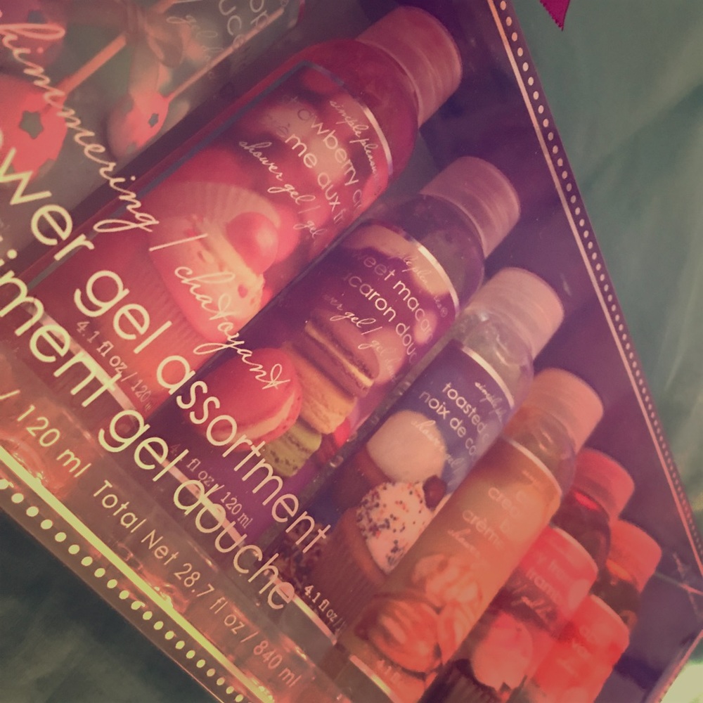 Shower gel assortment